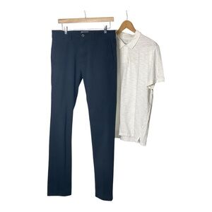 Goodfellow & Co Men's Slim Hennepin Chino Black Pants  32/34